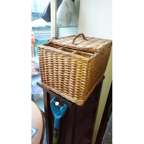 58 - Wicker Picnic Basket