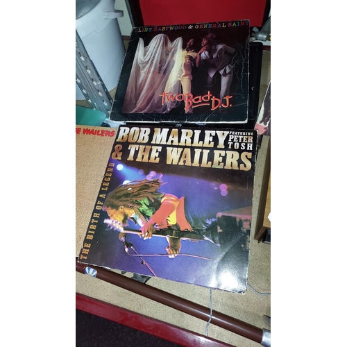 172 - 10 Reggae Lps Including 7 Bob Marley