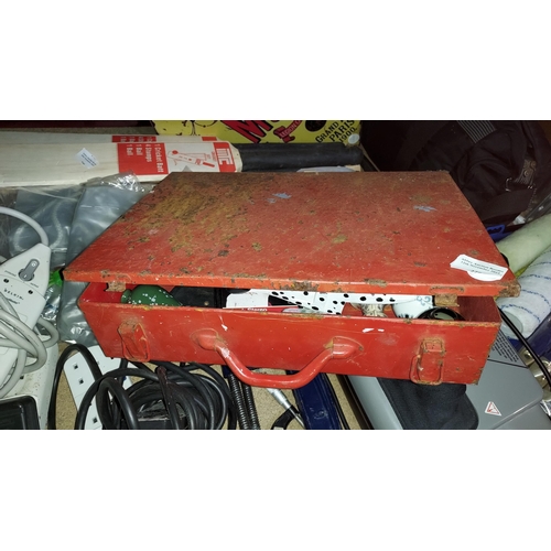 226 - Metal Tool Box Plus Contents