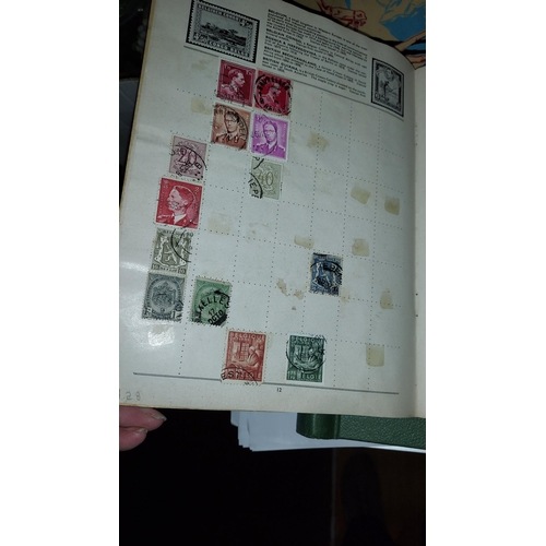 382 - 3 Stamp Books With Quantity Of Stamps Inside.