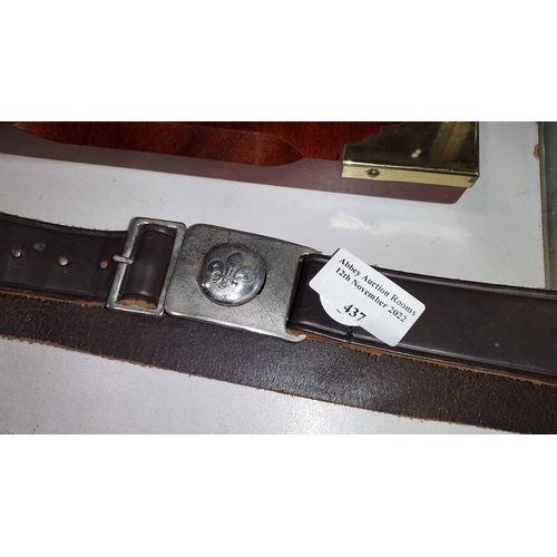 437 - Old Boy Scout Belt