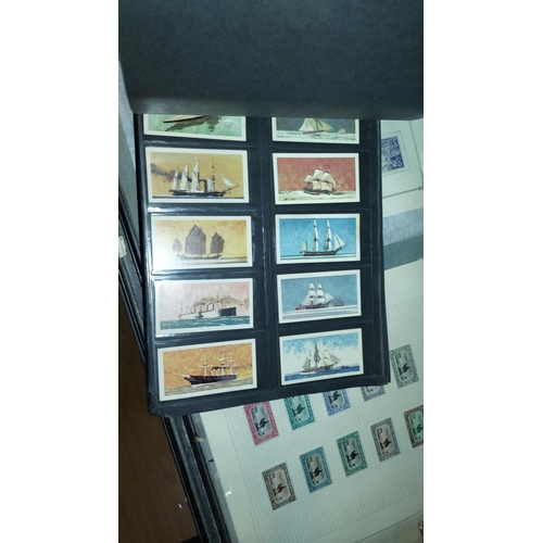 544 - Album Of Transport Related Cigarette Cards