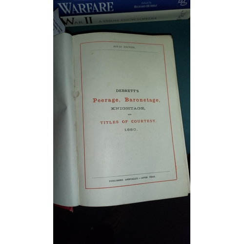 1 - Debretts Peerage Baronetage And Knightage, Illustrated, Revised By The Nobility 1880