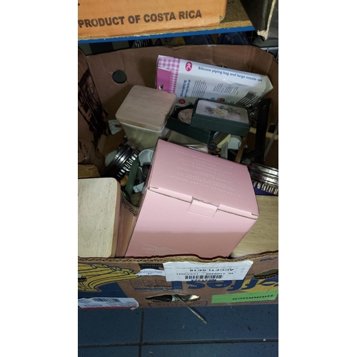 27 - Box Of Assorted Items, Mostly Kitchenware