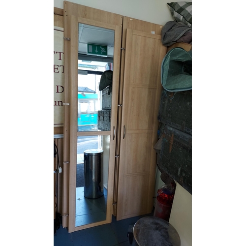 31 - 2 Matching Wardrobes, Doors Approx. 2M Tall  , Disassembled For Transportation, Collection Only