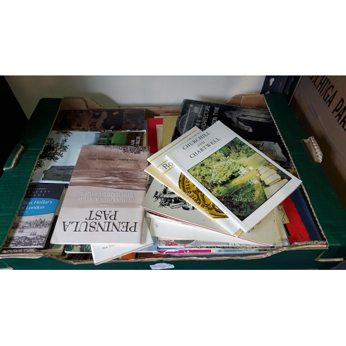 59 - Box Of Books, Maps, Guides, Ephemera & Local History