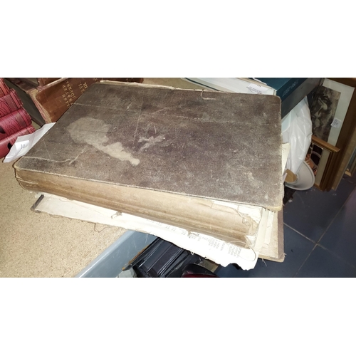 11 - Large Disbound Book Of Auction Prices 1901. Needs Restoring, In Well Used Condition