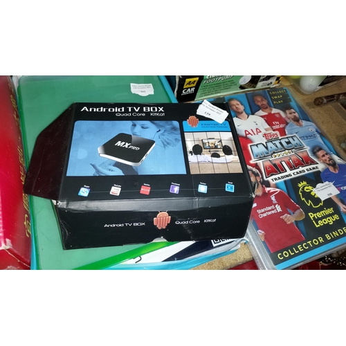 139 - Android Tv Box - Quadcore - Kodi