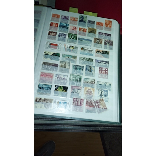 543 - 3 Stamp Albums Containing Large Variety Of Stamps