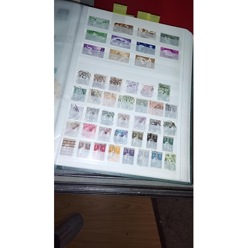 543 - 3 Stamp Albums Containing Large Variety Of Stamps