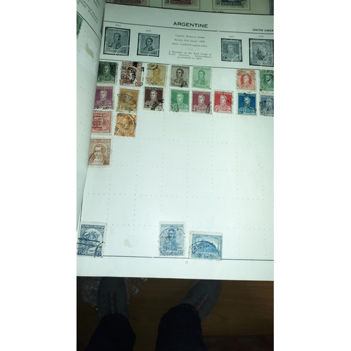 552 - Stamp Album With Some Stamps