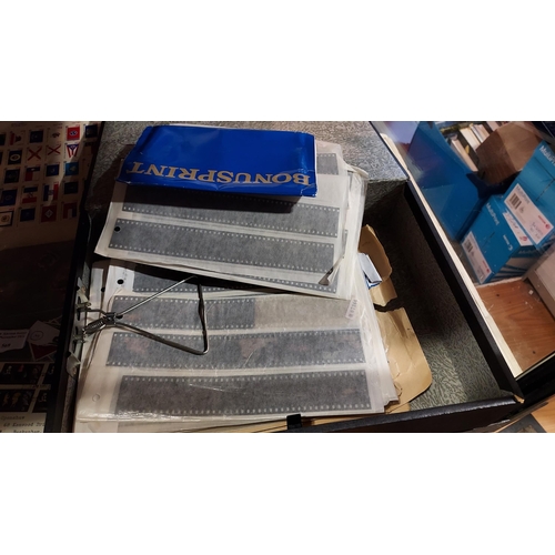 572 - Box Of Motor Car Racing Photographic Negatives Including BTCC, Motorcycles, Single Seaters & Others.... 