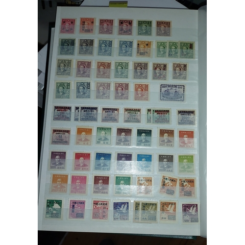 558 - Green Album Of Stamps Including Oriental And Russia