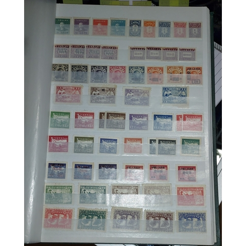 558 - Green Album Of Stamps Including Oriental And Russia