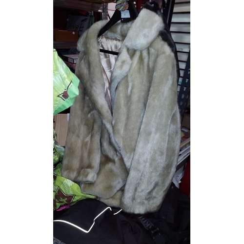 15 - Fur Coat Size 10