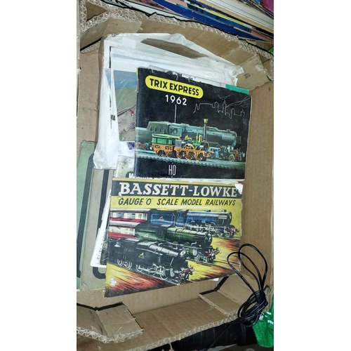 216 - Box Of Railway Booklets