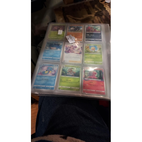 305 - Pokemon Cards In Folder 540 Total. 504 Japanese And 36 English. All Mint