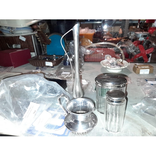 384 - Selection Of Silver Plated Items