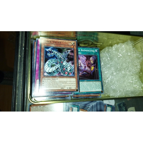 554 - Large Selection Of Yu-Gi-Oh Cards In Tin