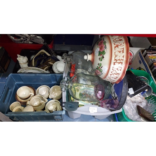 273 - 4 Boxes Of Mixed China And Assorted Items