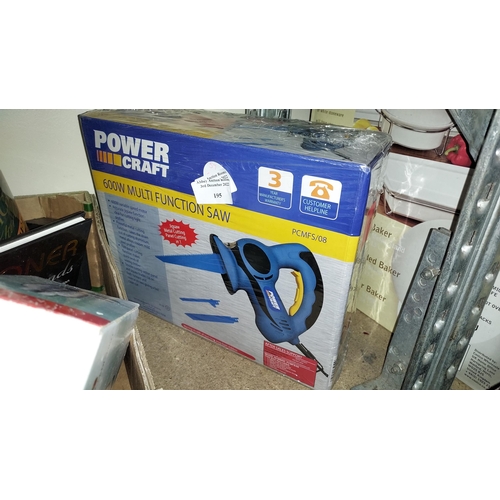 195 - Powercraft 600W Multi Function Saw PCMFS/08