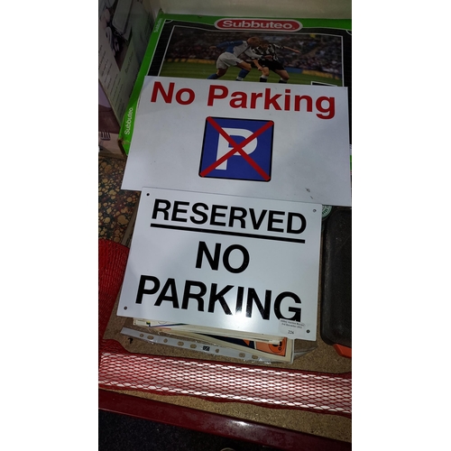 226 - 2x No Parking Signs