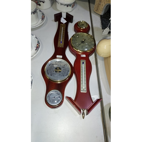 467 - 2 Wall Barometers