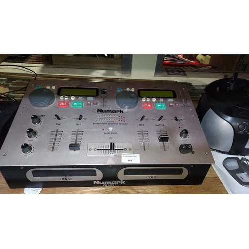 664 - Numark CD Twin Deck Mixing Table