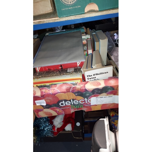 92 - 2 Boxes Of Assorted Items Plus Childrens Box Of Books