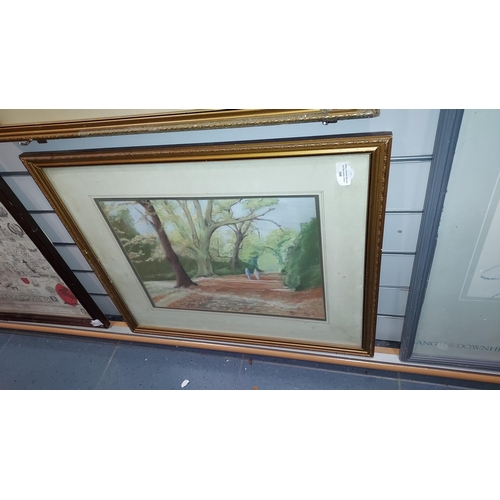 108 - 2 Framed Original Watercolours By Raymond Perry 1986