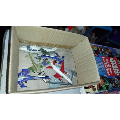 169 - Small Box Of Diecast Planes. Some A/f