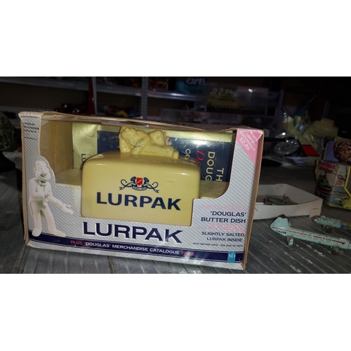 211 - Boxed Lurpack Butter Dish