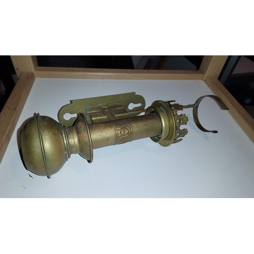 254 - Original GWR Great Western Railway Brass Candle Holder