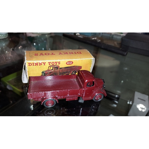 324 - Dinky Toys Camion Austin Wagon 412 With Repro Box