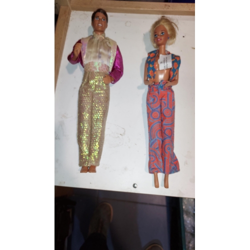 61 - 1966 Ken Doll, Fully Clothed Plus 1966 Barbie Doll, Fully Clothed