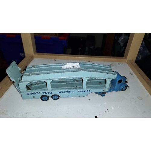 11 - Dinky Toys Bedford Pullmore Car Transporter No. 582