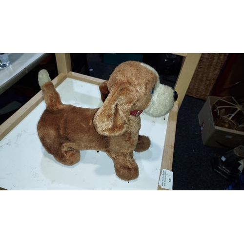 20 - Vintage Battery Operated Interactive Basset Hound Dog