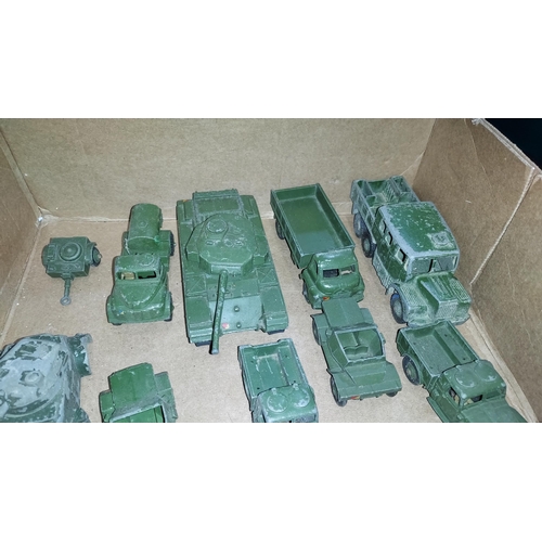 23 - 10 Dinky Army Vehicles