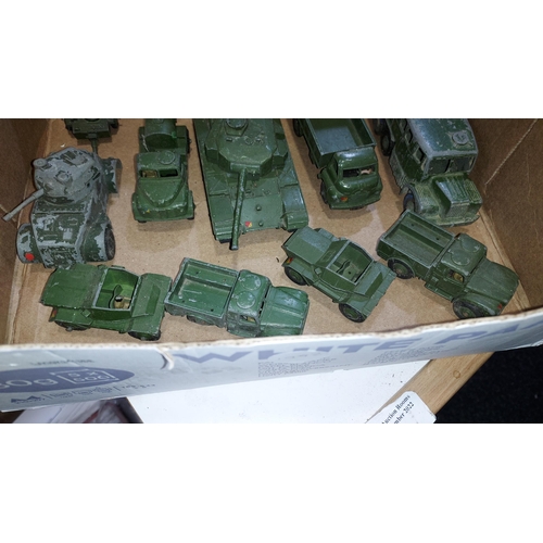 23 - 10 Dinky Army Vehicles