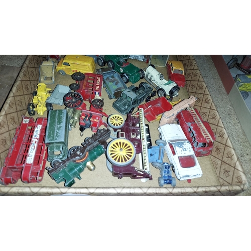 31 - Box Of Matchbox And Lesney Diecast Vehicles