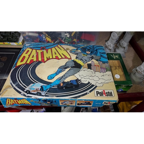 40 - Rare Polistil Batman Scalextric DC Comics 1980 DN780