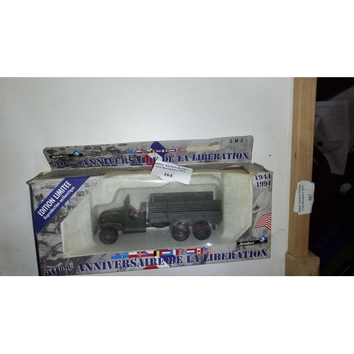 164 - Solido 50th Anniversary Of The Liberation 1944-1994 Military Truck, Mint Condition In Box. Box Showi... 