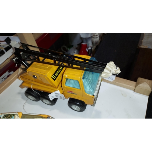 237 - Tonka Dump Truck Plus Ricko Sanson Crane