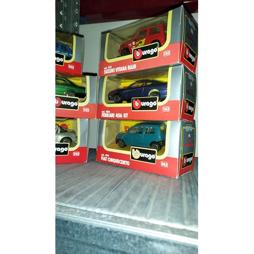 242 - 6 Boxed Berego Diecast Cars