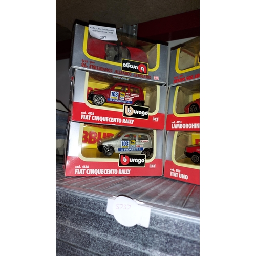 257 - 6 Boxed Berego Diecast Cars