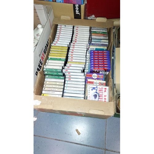 621 - Box Of Music Cassettes