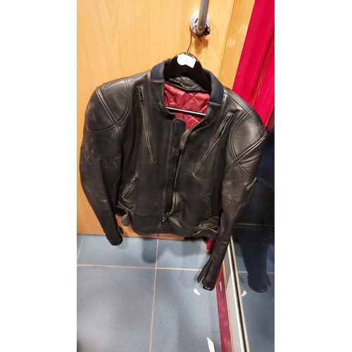 13 - Leather Motorcycle Suit ( Jacket And Trousers) Fieldsheer USA
