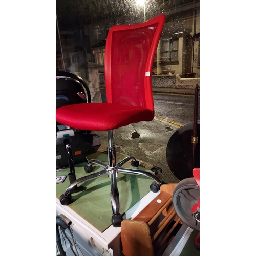 36 - Red Office Chair