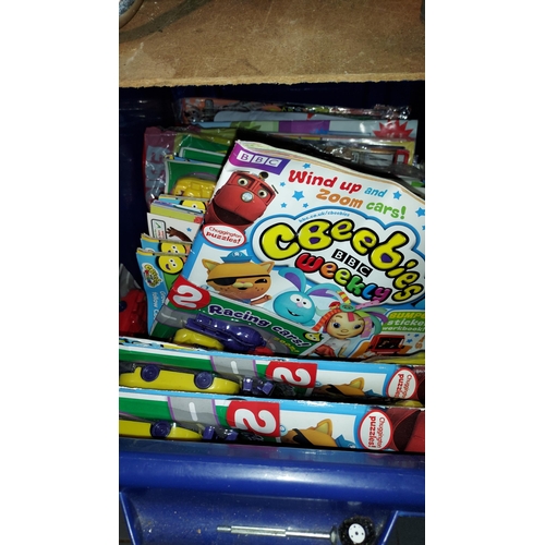 27 - Approximately 25 Children's Magazines With Toys
