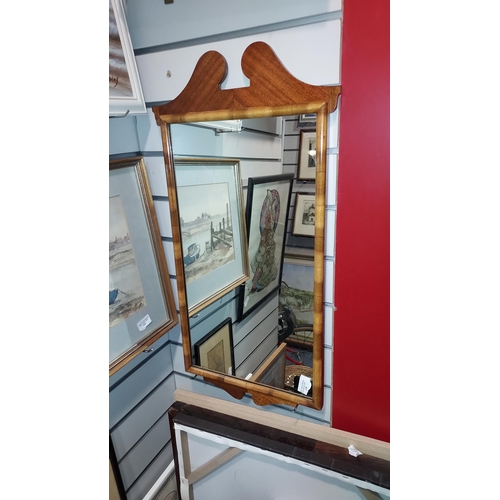 130 - Wooden Framed Mirror